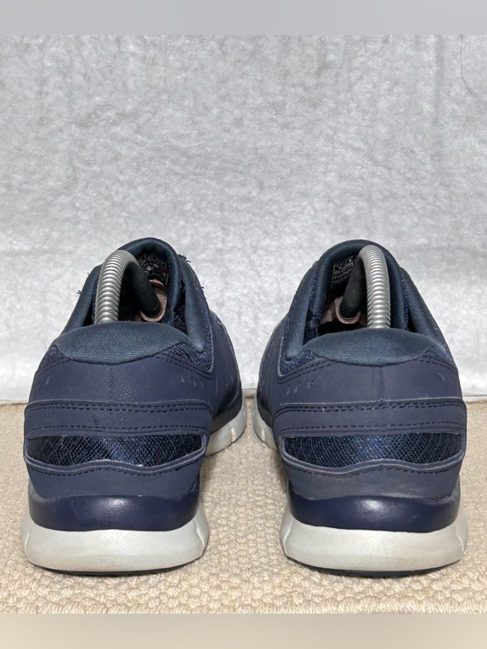Skechers Womens Blue Gratis Light Heart Lightweight Casual Sneakers Shoes SZ 8 - Picture 4 of 11